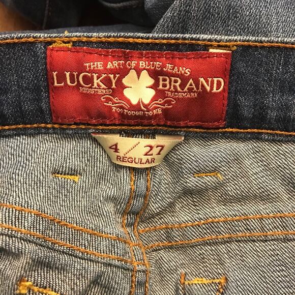 Lucky Brand Sofia Boot Jeans 4 27 Bootcut - Picture 7 of 9